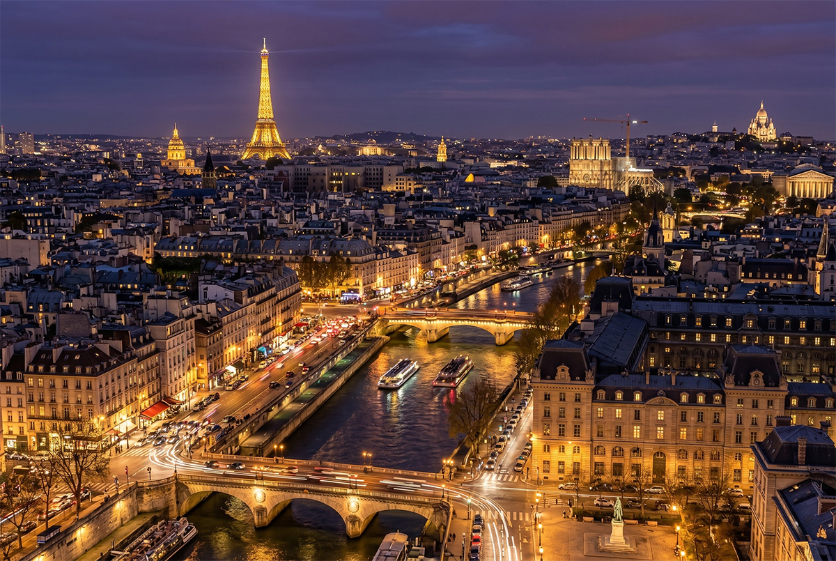 フランス夜景